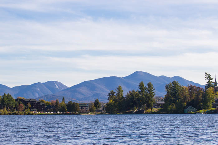 View of Lake Placid, New York