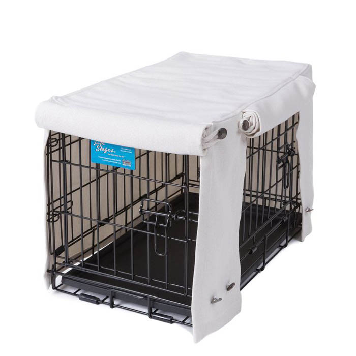 Crate cover for dog crates